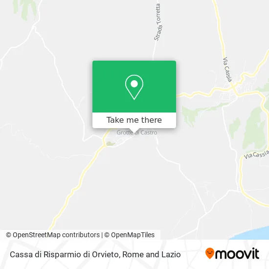 Orvieto Savings Bank map