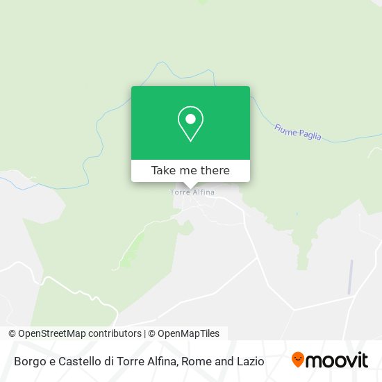 Borgo e Castello di Torre Alfina map