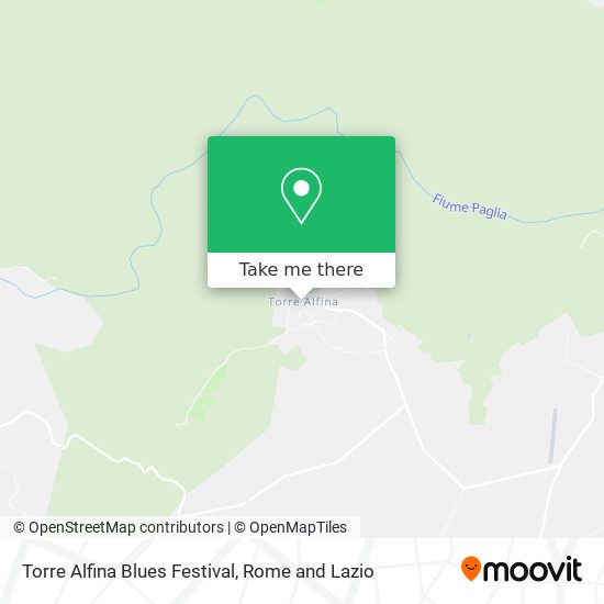 Torre Alfina Blues Festival map
