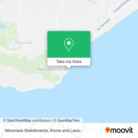 Miramare Establishment map