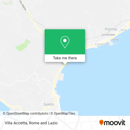 Villa Accetta map