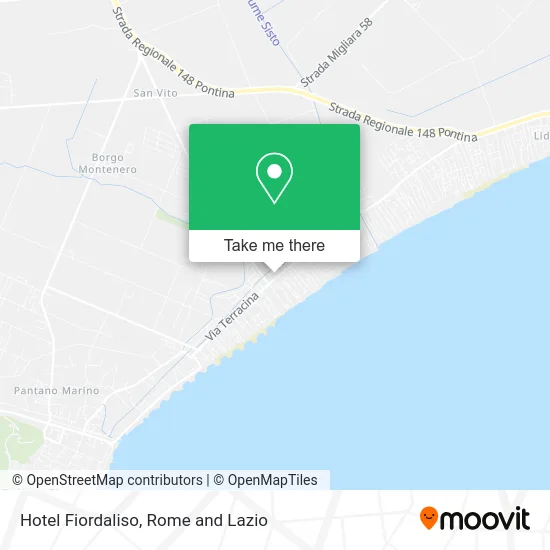 Fiordaliso Hotel map