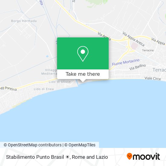 Stabilimento Punto Brasil ☀ map