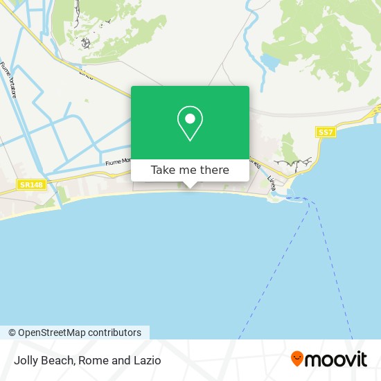 Jolly Beach map