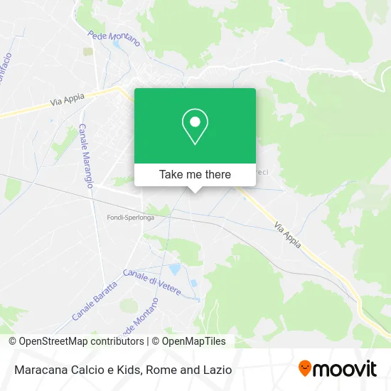 Maracana Football and Kids map