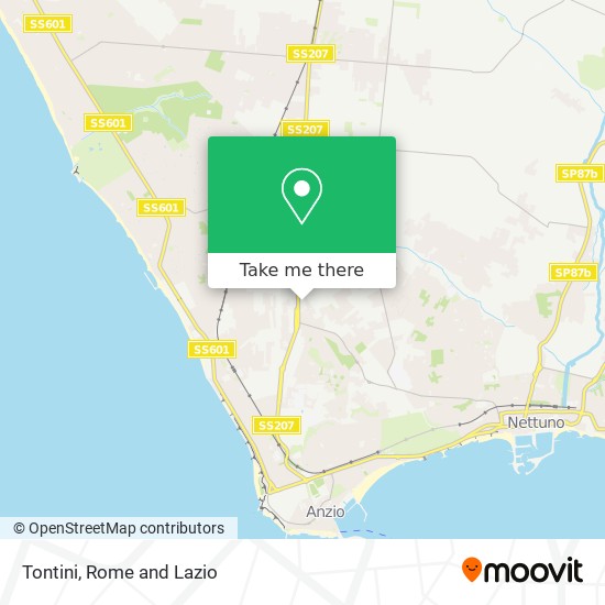 Tontini map