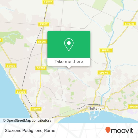 Stazione Padiglione map