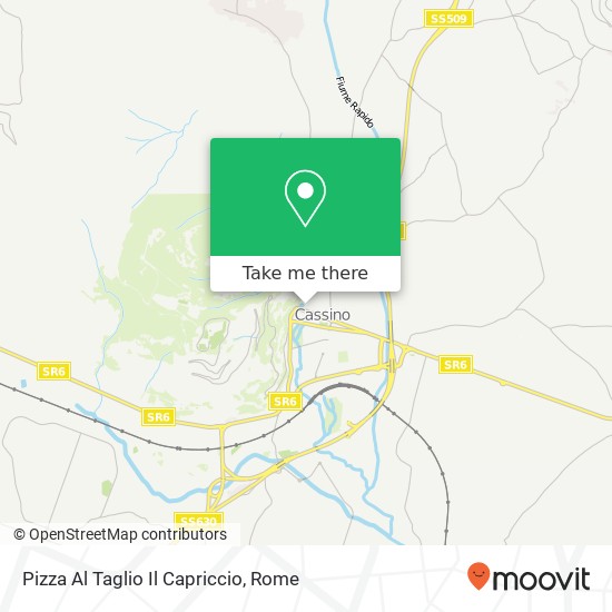 Pizza Al Taglio Il Capriccio map