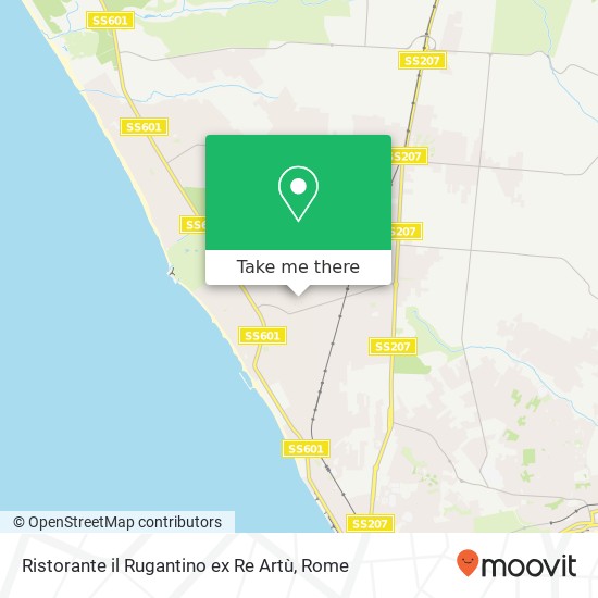 Ristorante il Rugantino ex Re Artù map