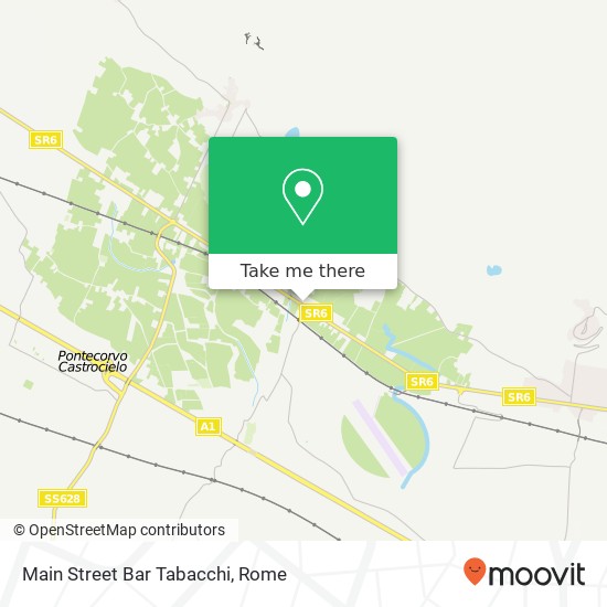 Main Street Bar Tabacchi map