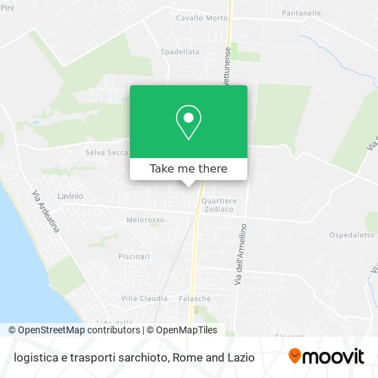 logistica e trasporti sarchioto map