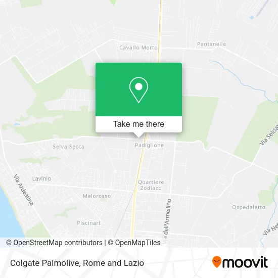 Colgate Palmolive map