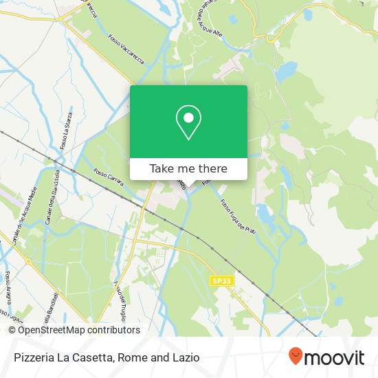 Pizzeria La Casetta map