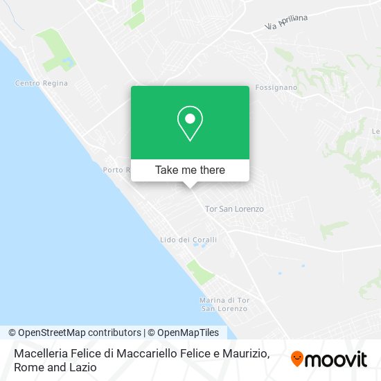 Macelleria Felice di Maccariello Felice e Maurizio map