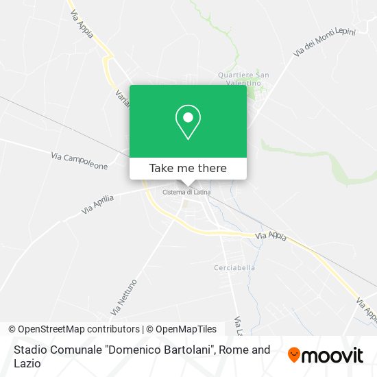 Stadio Comunale "Domenico Bartolani" map