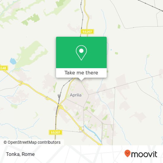 Tonka map