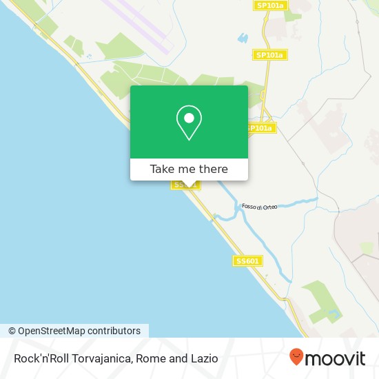 Rock'n'Roll Torvajanica map