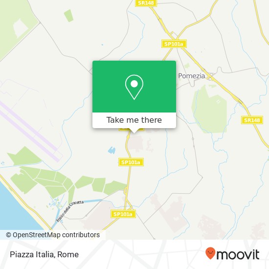 Piazza Italia map