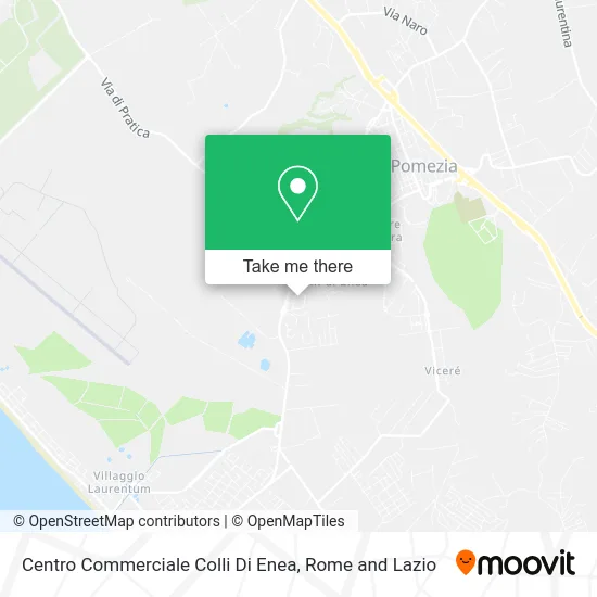 Colli Di Enea Shopping Center map