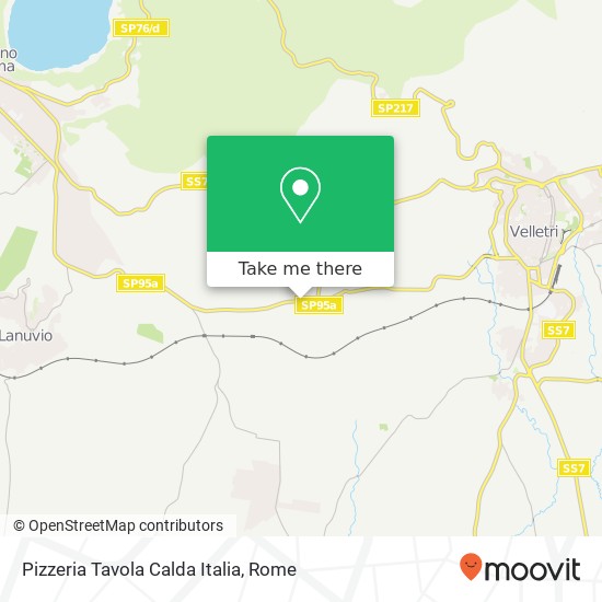 Pizzeria Tavola Calda Italia map