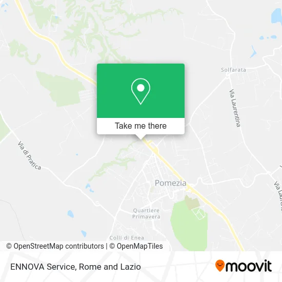 ENNOVA Service map