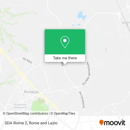 SDA Roma 2 map