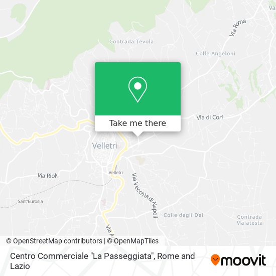 Centro Commerciale "La Passeggiata" map