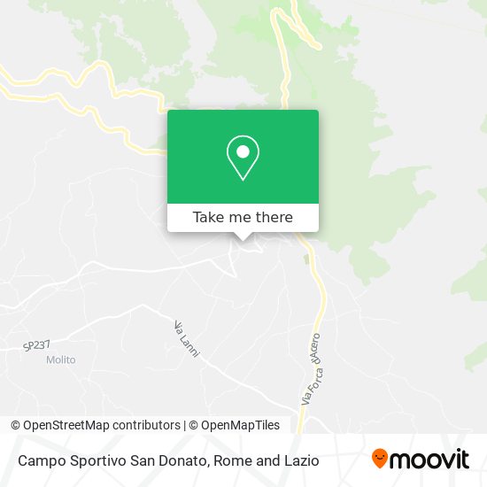 Campo Sportivo San Donato map