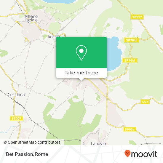 Bet Passion map