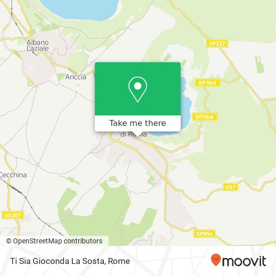 Ti Sia Gioconda La Sosta map