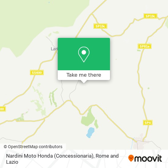 Nardini Moto Honda (Concessionaria) map