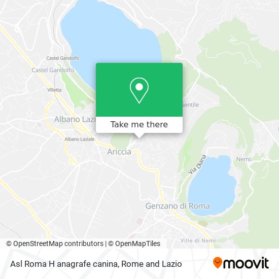 Asl Roma H anagrafe canina map