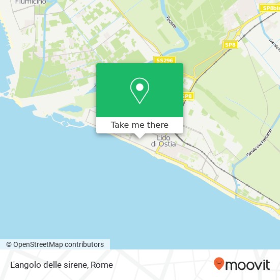 L'angolo delle sirene map