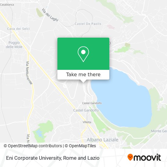 Eni Corporate University map