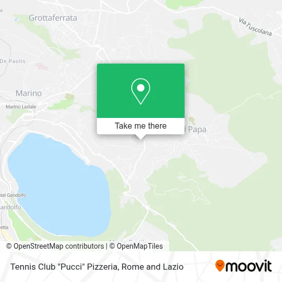 Tennis Club "Pucci" Pizzeria map
