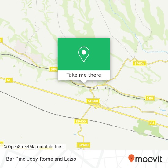 Bar Pino Josy map