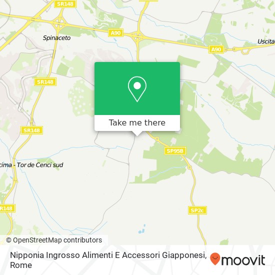 Nipponia Ingrosso Alimenti E Accessori Giapponesi map