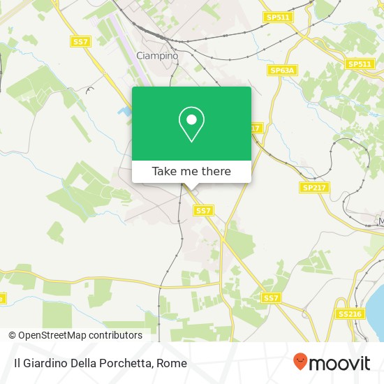 Il Giardino Della Porchetta map