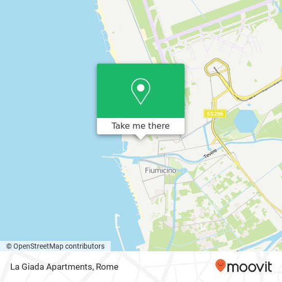 La Giada Apartments map