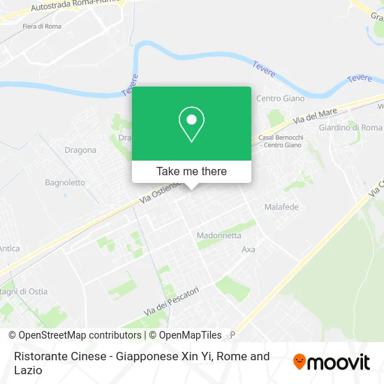 Chinese-Japanese Restaurant Xin Yi map