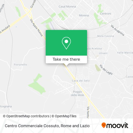Centro Commerciale Cossuto map