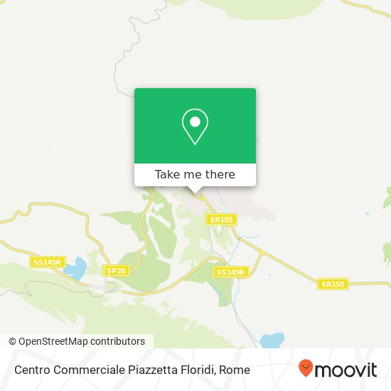 Centro Commerciale Piazzetta Floridi map
