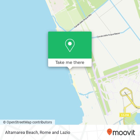 Altamarea Beach map