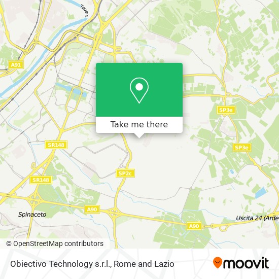 Obiectivo Technology s.r.l. map