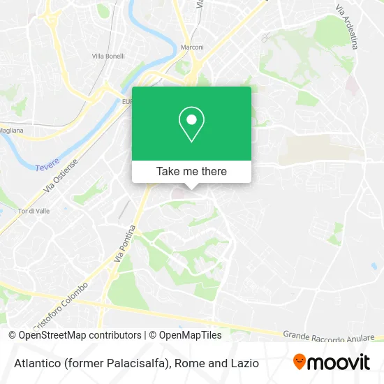 Atlantico (former Palacisalfa) map