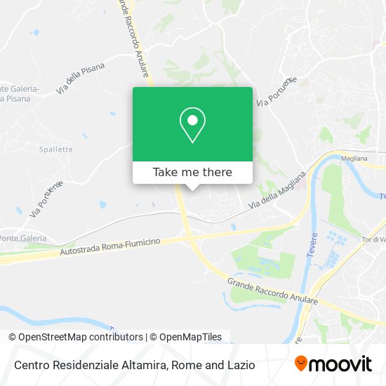 Centro Residenziale Altamira map