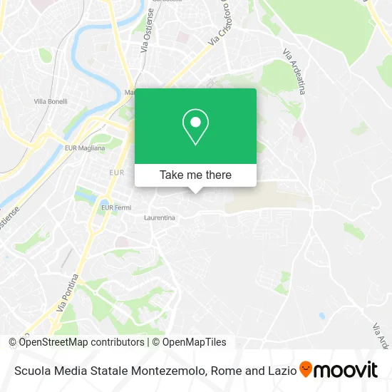 Montezemolo State Middle School map