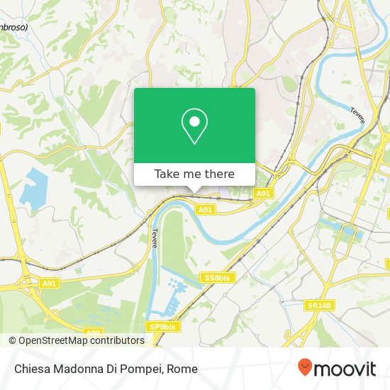 Chiesa Madonna Di Pompei map