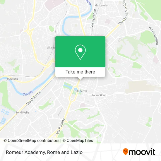 Romeur Academy map