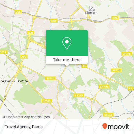 Travel Agency map
